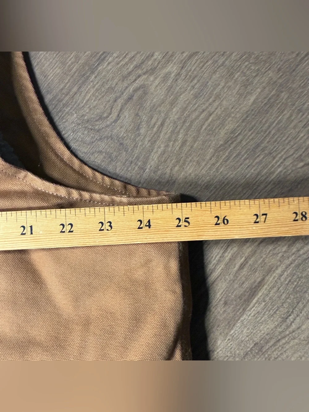 Carhartt Washed Duck Mock Neck Vest Sherpa Lined Brown Model OV4277-M Size Large - Picture 3 of 16